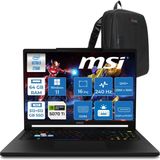 MSI Msı Raider 16 Hx B2WH-091TR Intel Ultra 9 275HX Aı 64GB Ddr5 512GB SSD+512GB SSD 12GB/RTX5070Tİ 140W 16" QHD+(2560X1600), 240Hz IPS 100% Dcı-P3 WINDOWS11HOME Gaming Laptop MSW091TRH26+ZETTAÇANTA - 512 GB + 512 GB - 64 GB