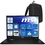 MSI Msı Stealth 18 Hx A2WI-081TR Intel Core Ultra 9-290HX Plus Aı 24GB Ddr5 1tb SSD +1tb SSD 16GB/RTX5080 150W 18INÇ 4K UHD+120Hz WINDOWS11PRO Gaming Laptop MSA2WI081TRP04+ZETTAÇANTA - 1 TB + 1TB - 24 GB