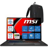 MSI Msı Stealth A16 Aı+ Ultra 9 386H 80GB 8tb SSD 12GB/RTX5070TI/105W 16" Qhd+ 240Hz Windows 11 Pro Gaming Bilgisayar MXB3WHF55 + Zettaçanta - 8 TB - 80 GB