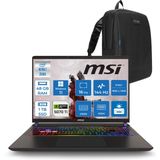 MSI Msı Vector 16 Intel Core Ultra 7 255HX 48GB 1tb SSD RTX5070TI 12GB Tdp 140W Gddr7 Windows 11 Pro 16" Fhd+ 144Hz Taşınabilir Bilgisayar A2XWHG091XTRP22 + Zetta Çanta
