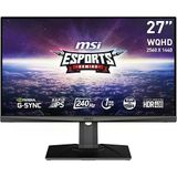 Msı Optix Mag274qrx 27" 1 Ms 2K Pivot Ips 240 Hz Oyuncu Monitörü - Outlet Vitrin