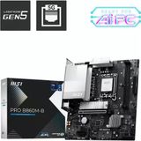 MSI Pro B860M-B Intel LGA1851 DDR5 Micro ATX Anakart