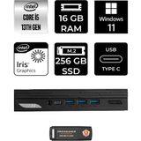 Msı Pro DP10 Intel Core I5 1340P 16GB 256GB SSD W11H Mini Pc & Per4 USB Bellek 13M002EUP311