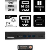 Msı Pro DP10 Intel Core I5 1340P 16GB 4tb SSD W11H Mini Pc & Per4 USB Bellek 13M002EUP315