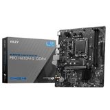 MSI Pro H610M-S DDR4 Soket 1700 DDR4 3200 OC HDMI M2 USB3.2 Gigabit LAN MATX Anakart
