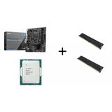 Msı Pro H610m-S Ddr4+Intel I5 12400F+16Gb Ddr4 Ram Anakart+Islemcı+Ram Bundle