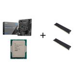 Msı Pro H610m-S Ddr4+Intel I5 14400F+16Gb Ddr4 Ram Anakart+Islemcı+Ram Bundle