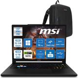 Msi Raider 16 Hx B2WGX-018TR Intel Core Ultra 9 275HX 32GB Ddr5 6tb SSD RTX5070 12GB 115W Windows 11 Home 16" QHD+(2560X1600) 240Hz OLED Oyuncu Bilgisayarı 018TRH04 + Zetta Çanta - 6 TB - 32 GB