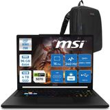 Msi Raider 16 Hx B2WGX-018TR Intel Core Ultra 9 275HX 96GB Ddr5 4tb SSD RTX5070 12GB 115W Freedos 16" QHD+(2560X1600) 240Hz OLED Oyuncu Bilgisayarı 018TRF23 + Zetta Çanta - 4 TB - 96 GB