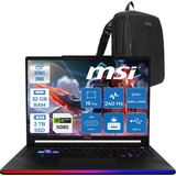 Msi Raider 16 Max Hx OLED B2WI-092TR Intel Core Ultra 9 290HX Plus 32GB Ddr5 2tb SSD Rtx 5080 16GB 175W Freedos 16” Qhd+ (2560X1600) 240Hz Oyuncu Bilgisayarı 092TRF02 + Zetta Çanta - 2 TB - 32 GB