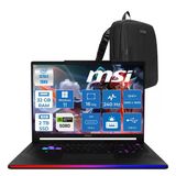 Msi Raider 16 Max Hx Oled B2wı-092Tr Intel Core Ultra 9 290Hx Plus 32Gb Ddr5 2Tb Ssd Rtx 5080 16Gb 175W Windows 11 Pro 16” Qhd+ (2560X1600) 240Hz Oyuncu Bilgisayarı 092Trp02 + Zetta Çanta