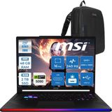 Msi Raider 16 Max Hx OLED B2WJ-022TR Intel Core Ultra 9 290HX Plus 48GB Ddr5 2tb SSD Rtx 5090 24GB 175W Freedos 16” Qhd+ (2560X1600) 240Hz Oyuncu Bilgisayarı 022TRF07 + Zetta Çanta - 2 TB - 48 GB