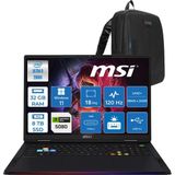 Msi Raider 18 Max Hx A2WI-1040TR Intel Core Ultra 9 290HX Plus 32GB Ddr5 8tb SSD Rtx 5080 16GB 175W Windows 11 Home 18” Uhd+ (3840X2400) Miniled 120HZ IPS Oyuncu Bilgisayarı 1040TRH05 + Zetta Çanta - 8 TB - 32 GB