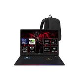 MSI Raider 18 MAX HX Ultra 9 290HX Plus RTX 5080 16GB 175W 32GB RAM 4TB + 4TB SSD 18″ UHD+ (3840×2400) MiniLED 120Hz FreeDOS A2WI1040TRP324 Gaming Laptop + PER4 Çanta