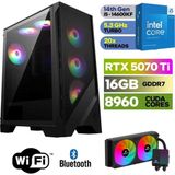 MSI Şafak-Gaming Pc Ddr5-Rtx 5070Tİ 16GB -Intel I5 14600KF – 32 GB Ddr5 Ram – 1 Tb M.2 SSD 5000 4000 – 240MM Sıvı Sogutma -Windows 11 Pro - 32GBRAM