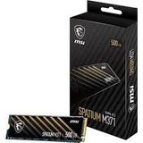 MSI Spatium M371 500 GB 2200/1150 MB/s M.2 2280 PCIe 3.0 NVMe SSD