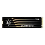 MSI Spatium M480 Pro PCI-Express 4.0 M.2 2 TB SSD