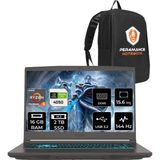 MSI Thin A15 Ryzen 5 7535HS RTX 4050 Gaming Laptop 16GB RAM 2TB SSD 15.6" FHD 144Hz FreeDOS + Per4 Çanta B7VE076XTRP309