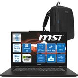 Msı Venturepro 17 Venturepro A2rweg-027Xtr Aı 2.Nesil Core 7 240H 24Gb Ddr5 4Tb Ssd 8Gb/Rtx5050 Gddr7 45W 17.3" Fhd 144Hz Ips Wın11home Gaming Bılg.z027xtrh05+Zettaçanta