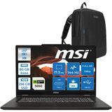 Msı Venturepro 17 Venturepro A2rweg-027Xtr Aı 2.Nesil Core 7 240H 80Gb Ddr5 256Gb Ssd 8Gb/Rtx5050 Gddr7 45W 17.3" Fhd 144Hz Ips Freedos Gaming Bılg.z027xtrf21+Zettaçanta
