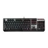 Msi Vigor GK50 Kailh Low Profile Usb Kablolu RGB Mekanik Gaming Q Klavye gri