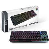 MSI VIGOR GK50 LOW PROFILE Kablolu Mekanik Klavye TKL Siyah Ev - Ofis Kullanımı İçin