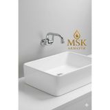 MSK Armatür Krom Duvardan Tek Su Çıkışlı Musluk
