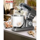 MSL-3004 10LT Çiğ Köfte ve Hamur Yoğurma Makinesi (Çift Yoğurma Kabı ) 2200W - Gri