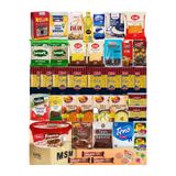 MSM Ramazan Kolisi Erzak Paketi Mega Paket 45 Parça Çocuklar Için Çikolata Setli Toplam 19kg No :14