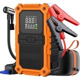 MSP 24.000MAH Şarjlı Akü Takviye Cihazı Çantalı 2000A Tepe Akımlı Oto Hava Kompresör Powerbank