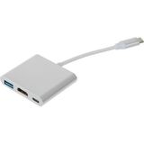 MSP 4962 USB 3.1 Type C To HDMI USB 3.0 Dönüştürücü Adaptör Kablosu (Laptop Için)