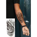 MSP Aslan Dövmesi, Iskambil Destesi Geçici Dövme, Kol Dövmesi, Tattoo, Üniseks Dövme