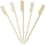 MSP Bambu Golf Kürdan 12 cm 100'LÜ Paket | Kokteyl, Sunum, Parti ve Mutfak Kullanımı Için Doğal Bambu Çubuk