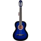 MSP Barcelona Lc 3900 Bb Mavi Siyah Sunburst Klasik Gitar
