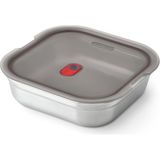 MSP + Blum Çok Fonksiyonlu Yemek Kutusu, 1400 Ml, Paslanmaz Çelik, Dondurucu, Mikrodalga ve Fırına Dayanıklı, %100 Sızdırmaz Beslenme Kutusu, Vakumlu Kilitli Yemek Kutusu, Bpa Içermez