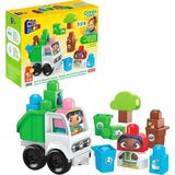 MSP Brands Bloks Doğa Dostu Arkadaşlar Seti, Yürüme Çağındaki Çocuklar Için Yapı Oyuncakları