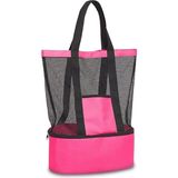 MSP Çantası Soğutucu Bölmeli Seyahat Çantası Termal Piknik Kamp Çantası Outdor Çanta (Pembe) (Pembe)
