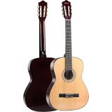 MSP CG-270NT Doğal Renk Klasik Gitar 4/4 Yetişkin Boy Sap Ayarlı Full Set
