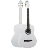 MSP CG-270WH Beyaz Renk Klasik Gitar 4/4 Yetişkin Boy Sap Ayarlı Full Set