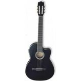 MSP CG44CEQ Bk Elektro Klasik Gitar
