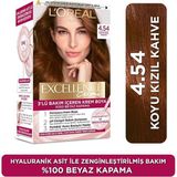 MSP Creme Saç Boyası 4.54 Koyu Kızıl Kahve
