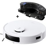 MSP Deebot N20 Pro Robot Süpürge ve Paspas, 8000 Pa Güçlü Emiş, Zerotangle Dolaşma Önleyici Fırça, Ozmo Pro 2.0 Titreşimli Paspas, Lds Lazer Navigasyon, 300 Dakika Çalışma Süresi, Alexa Uyumlu