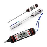 MSP Dijital Gıda Termometresi – Hızlı Okuma Mutfak Termometresi, Paslanmaz Çelik Prob, LCD Ekran, -50°c ~ 300°C Ölçüm Aralığı, Et Süt Yağ Şeker Bbq ve Fırın Için Hassas Termometre