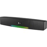 MSP DS109 10W Bluetooth Kablosuz Rgb Aydınlatmalı Hoparlör - Masaüstü, Pc, Tv, Laptop Uyumlu, Usb/sd Kart/aux Girişi, 360° Surround Ses, Mikrofonlu Taşınabilir Soundbar Siyah