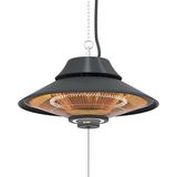 MSP Elirg Light LED Işıklı Elektrikli Isıtıcı, 2000 W, IP45, Balkon Isıtıcısı, Çadır Isıtıcısı, Kış Bahçesi Isıtıcısı, Karbon Kızılötesi Isıtıcı (Elirg Light)