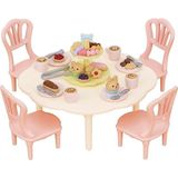 MSP Families - 5742 Kahve ve Pasta Seti - Oyuncak Bebek Evi Mobilyası