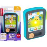MSP Fazla Dil Desteğiyle 6 Ay ve Üzeri Bebekler Için Müzikli ve Işıklı Fisher-Price Eğlen ve Öğren Hikaye Anlatan Köpekçik Oyuncak Tablet, JGX02