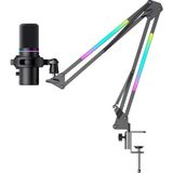 MSP Gamenote GK60 Pro Rgb Profesyonel Oyuncu ve Yayıncı Mikrofonu - Rgb Standlı USB Mikrofon