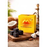 MSP Gold | Nargile ve Barbekü Kömürü | 100% Hindistan Cevizi, 1 kg