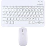 MSP Ipad Air 13 Inç/pro 13 (M3/m2) Çip 2025-2024 ile Uyumlu Bluetooth Klavye Mouse Seti Beyaz